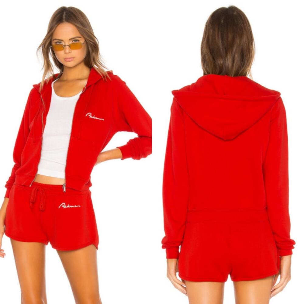 RE/DONE Chain‎ Stitch Zip Hoodie Small
